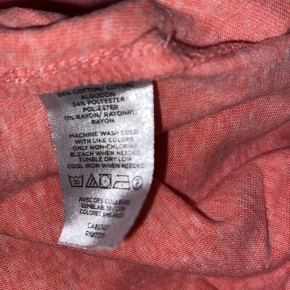 Loft cotton blend top with ruffle sleeves size Large - Picture 4 of 4